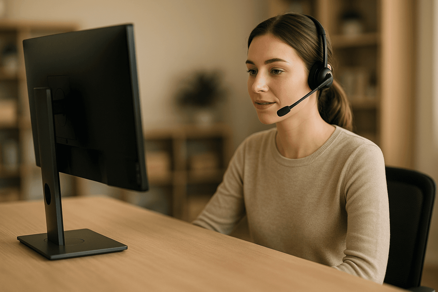 AxisVoice assistant routing an inbound call with action cards